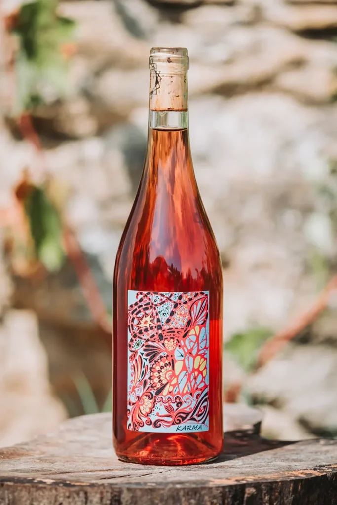 Bouteille de Karma Rose