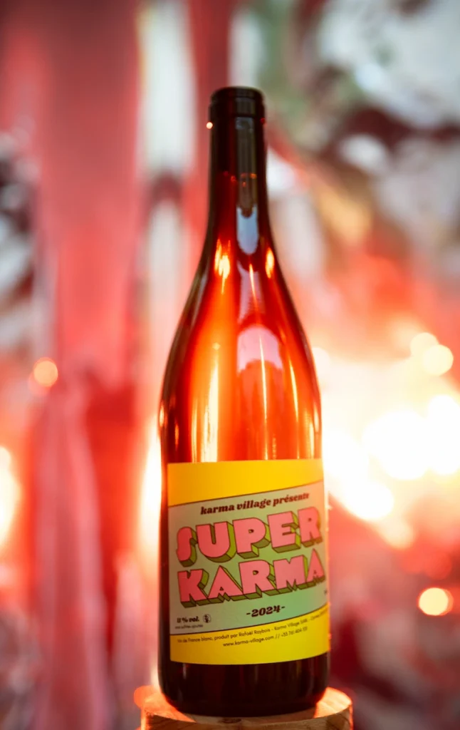 Bouteille de Super Karma Blanc